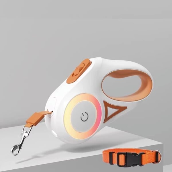 Retractable Dog Leash With Light