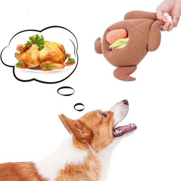 Roasted Turkey Snuffle Training Toy
