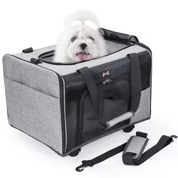 Pet Carrier with Wheels