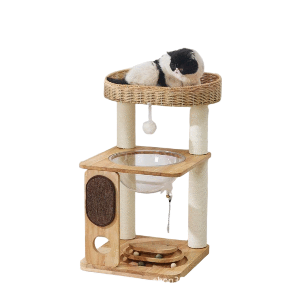 Sisal Solidwood Cat Climber