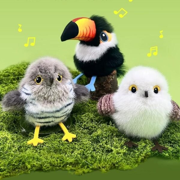 Flapping Bird Cat Toy – USB Rechargeable