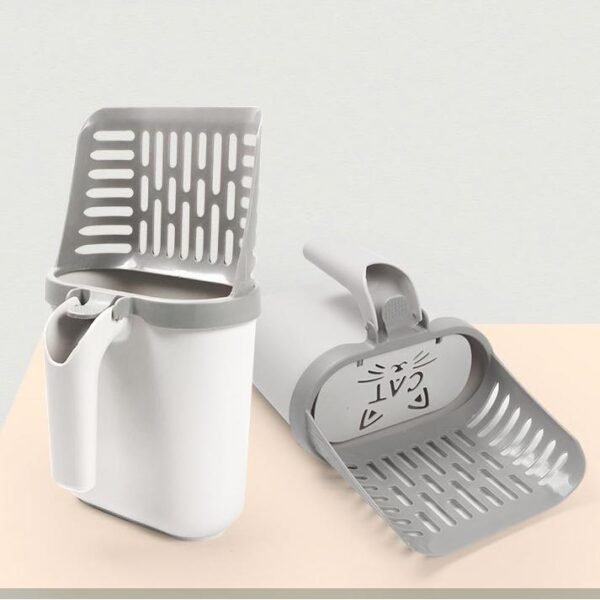 Cat Litter Scooper with Holder
