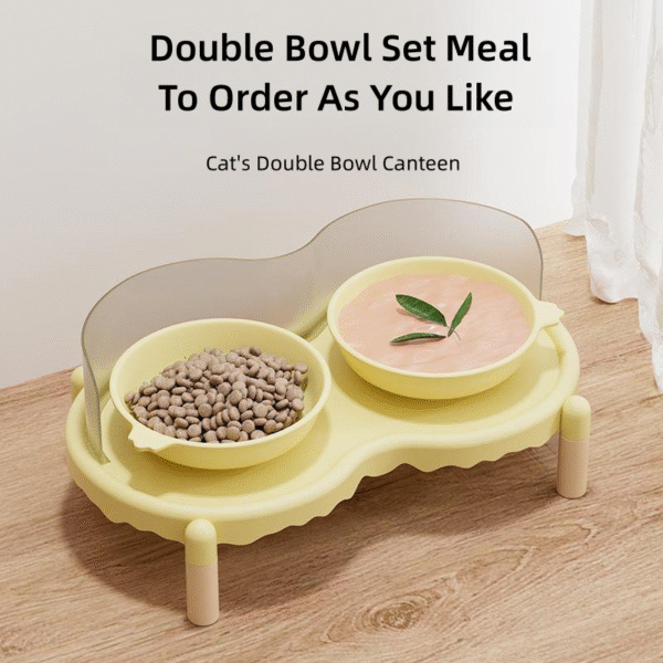 Double Pet Bowl Set