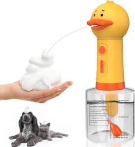 Shampoo Foamer for Pet Bathing,Dog Soap Dispenser