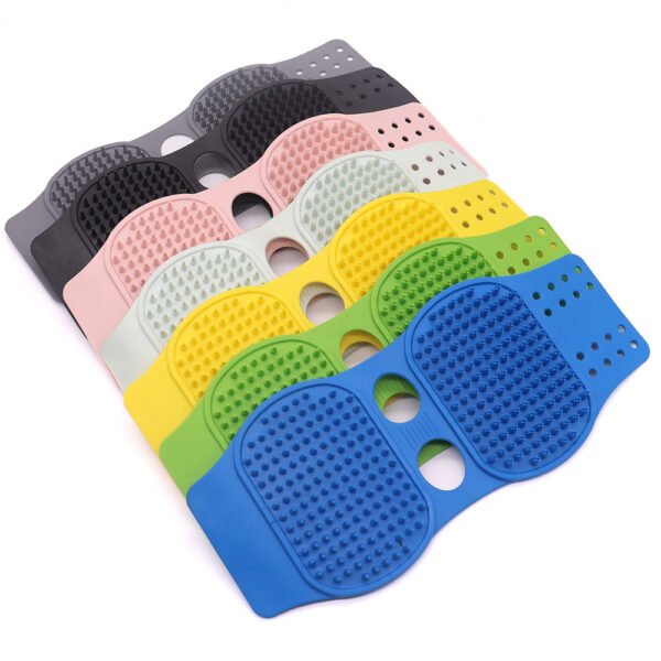 Double-Sided Silicone Bath & Massage Brush