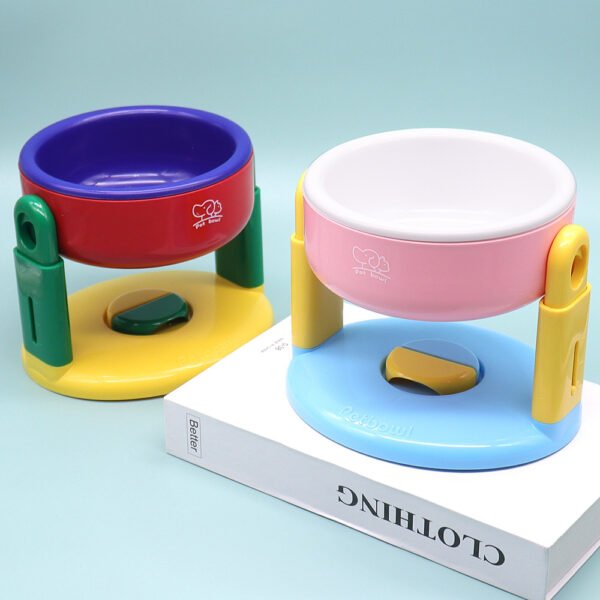 Adjustable Height Food and Water Bowl